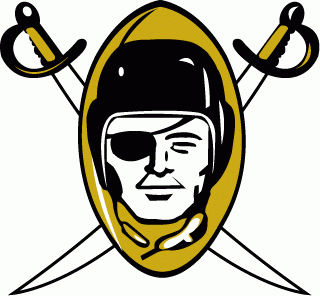 Oakland Raiders 1960-1962 Primary Logo DIY iron on transfer (heat transfer)
